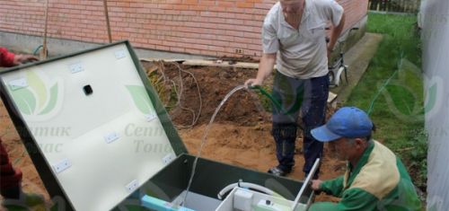 Септик Топас 5 - установка под ключ